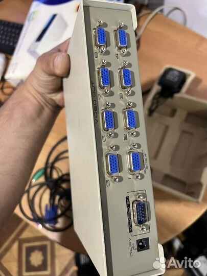 VGA video splitter 8 портов