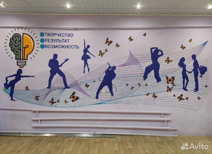Художник роспись стен, картины на заказ
