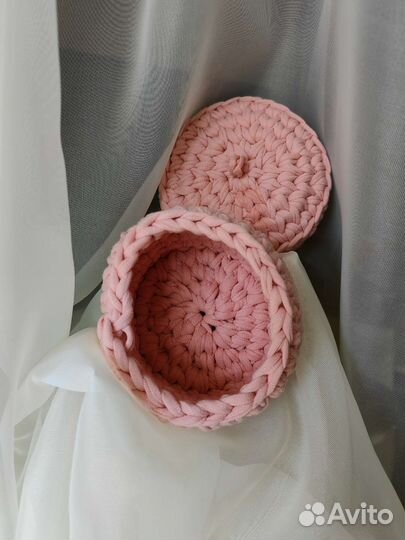 Плетеные корзинки для хранения