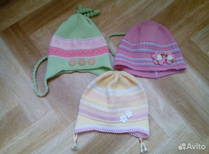 Шапки деми, осень, зима, лето, 42-48-52