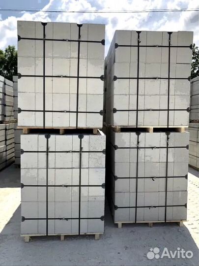 Газоблок. Газобетонные блоки 125х200х600