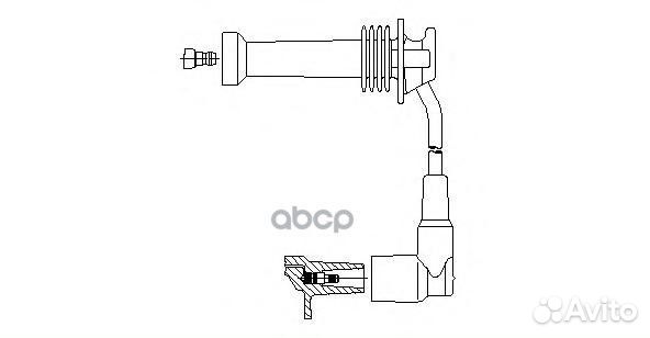 Провод зажигания 8A17/15 bremi