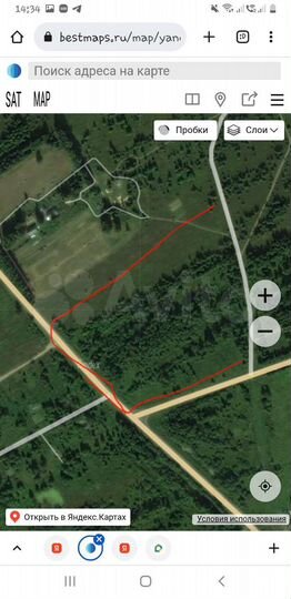 Участок 2,23 га (ИЖС)