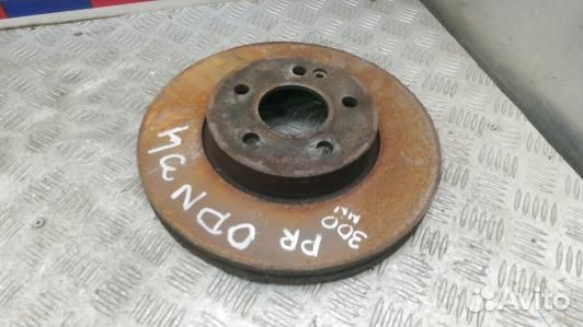 Диск тормозной передний mercedes benz vito W639 (O