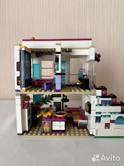 Lego friends дом поп-звезды Ливи 41135