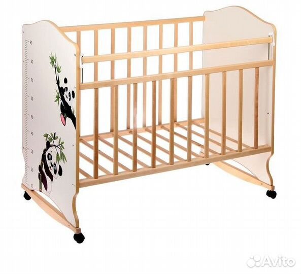 Детская кроватка новая панды