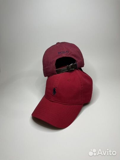 Кепка polo ralph lauren красная