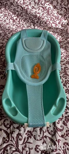 Детская ванна,гамак,термометр