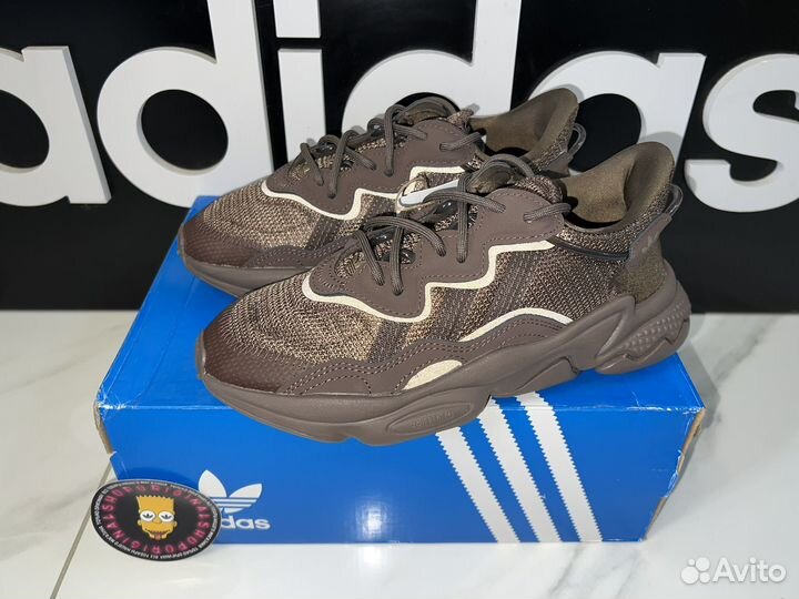 Кроссовки adidas ozweego brown оригинал новые