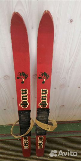 Лыжи деревянные СССР