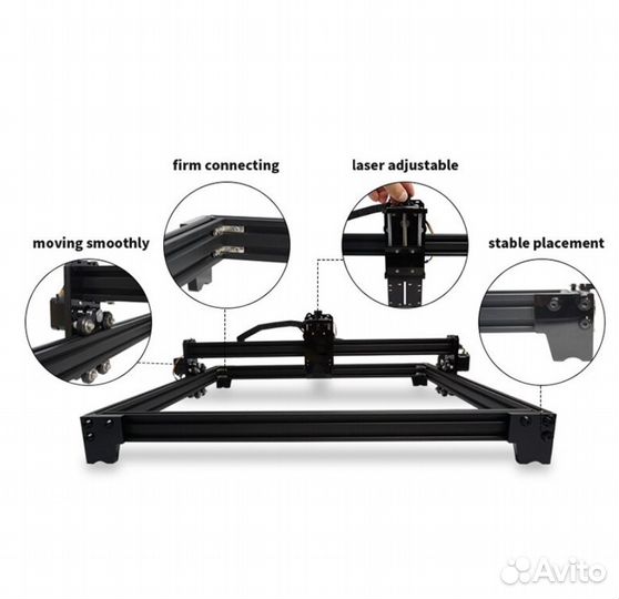 Лазерный чпу гравер поле 1500*1000