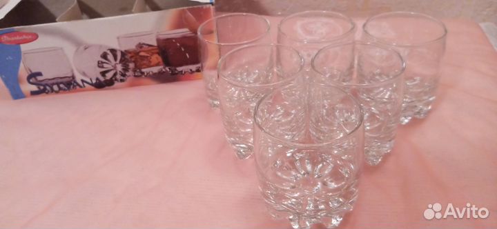 Набор бокалов для виски новый