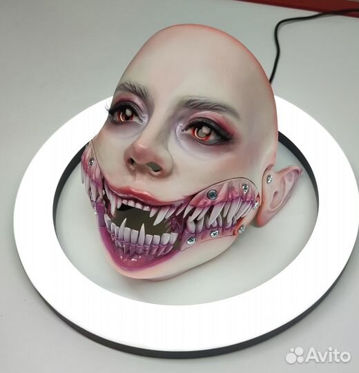 Маска Демона. Карнавальный костюм для Хеллоуина