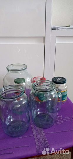 Банки стеклянные 0,25-3.0л,с/ бутылки
