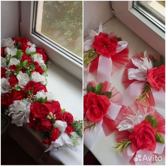 Украшение свадебной машины