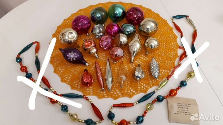 Ёлочные игрушки (ретро)