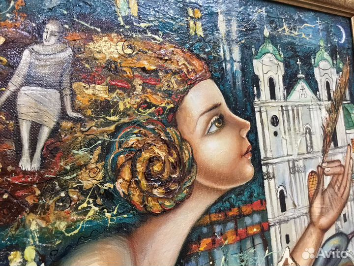 Три «глубокие» картины.Божья Мать.Феникс