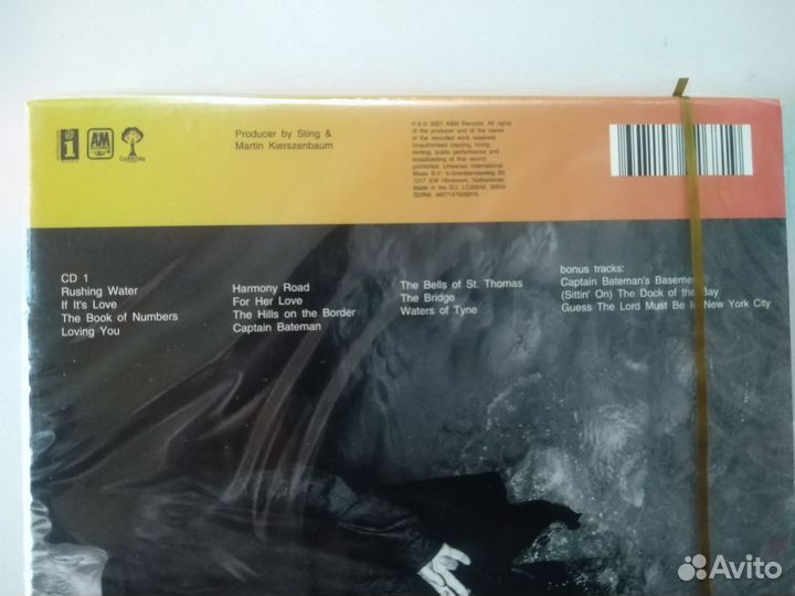 2CD диска. sting. THE bridge