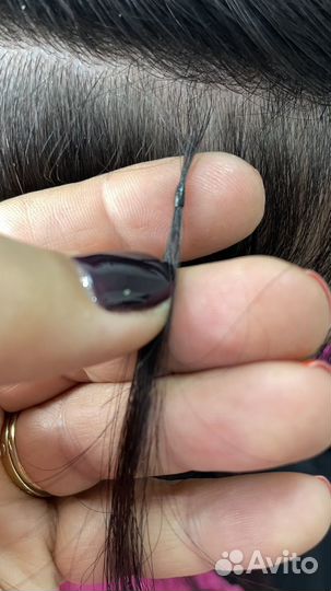 Микронаращивание волос