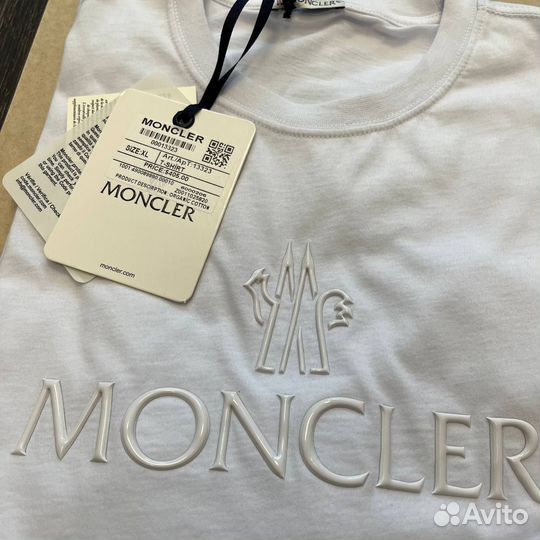 Футболка белая Monsler S, M, L, XL, XXL