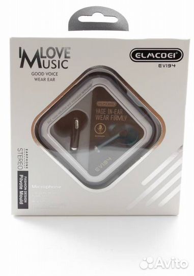 Наушники EV194 с микрофоном