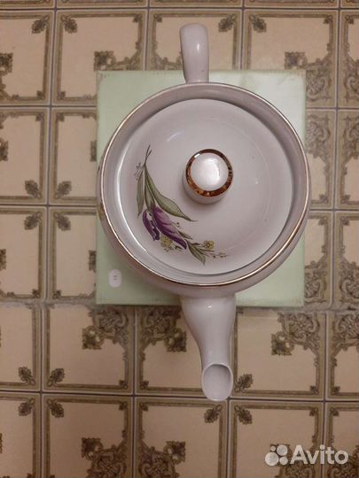 Фарфоровый чайник СССР