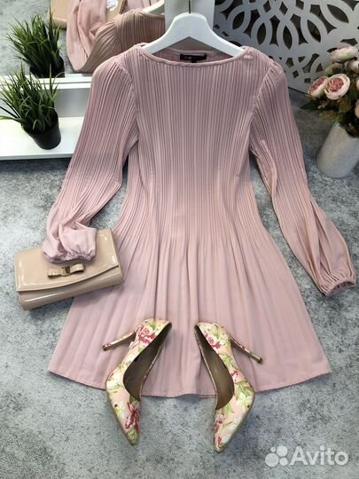 Коктейльное платье Maje S и лодочки 38