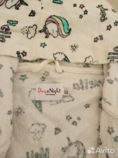 Халат для девочки махровый