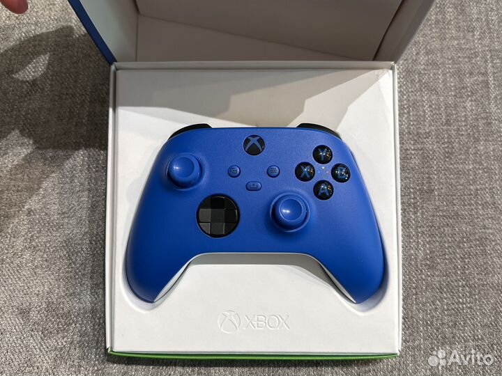 Геймпад Xbox series s/x синий новый оригинал