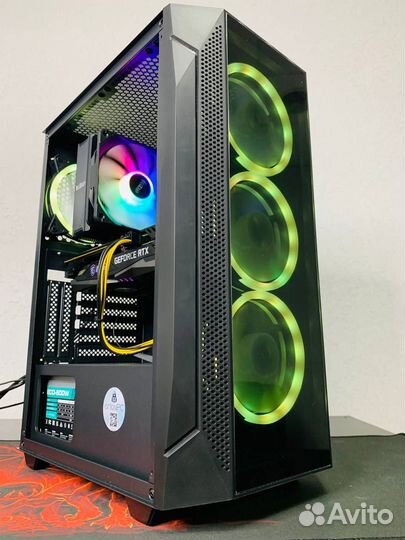 Прекрасный игровой i3-12100f rx6600 16gb 500ssd