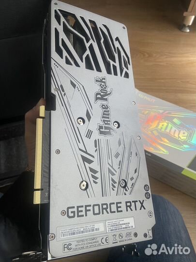 Nvidia geforce rtx 3070 ti Game Rock 8 gb