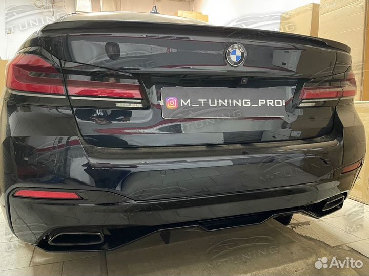 Диффузор бмв Г30 G30 M Performance