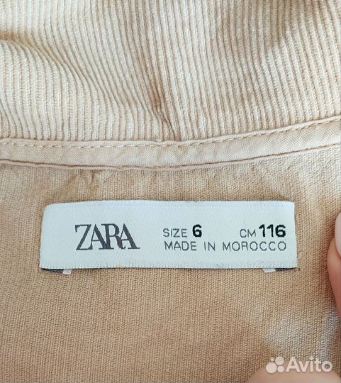 Платье zara для девочки 110 116