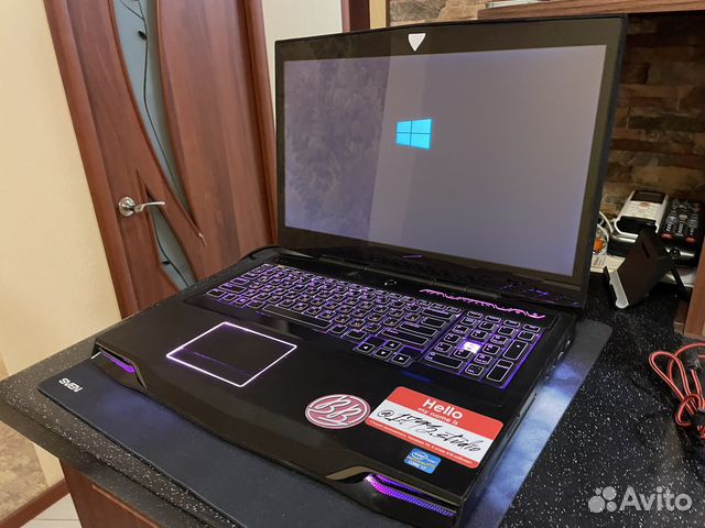 Ноутбук dell alienware (16gb ram,180ssd)