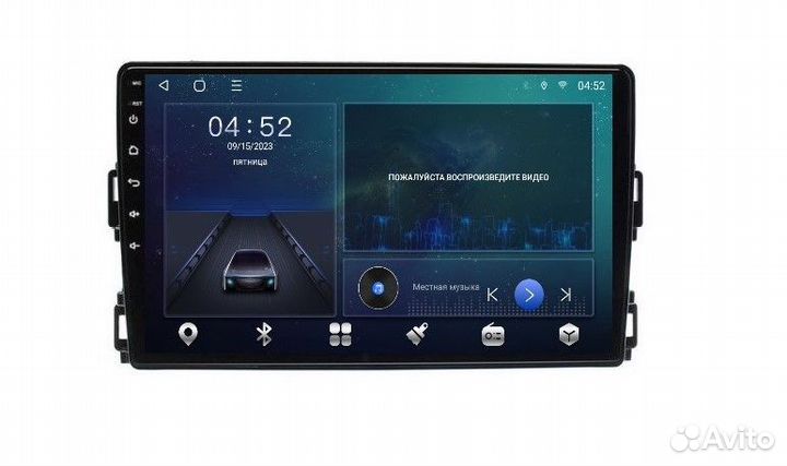 Android магнитола Toyota Premio Android 12 3+32Gb