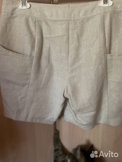 Шорты женские лен 48