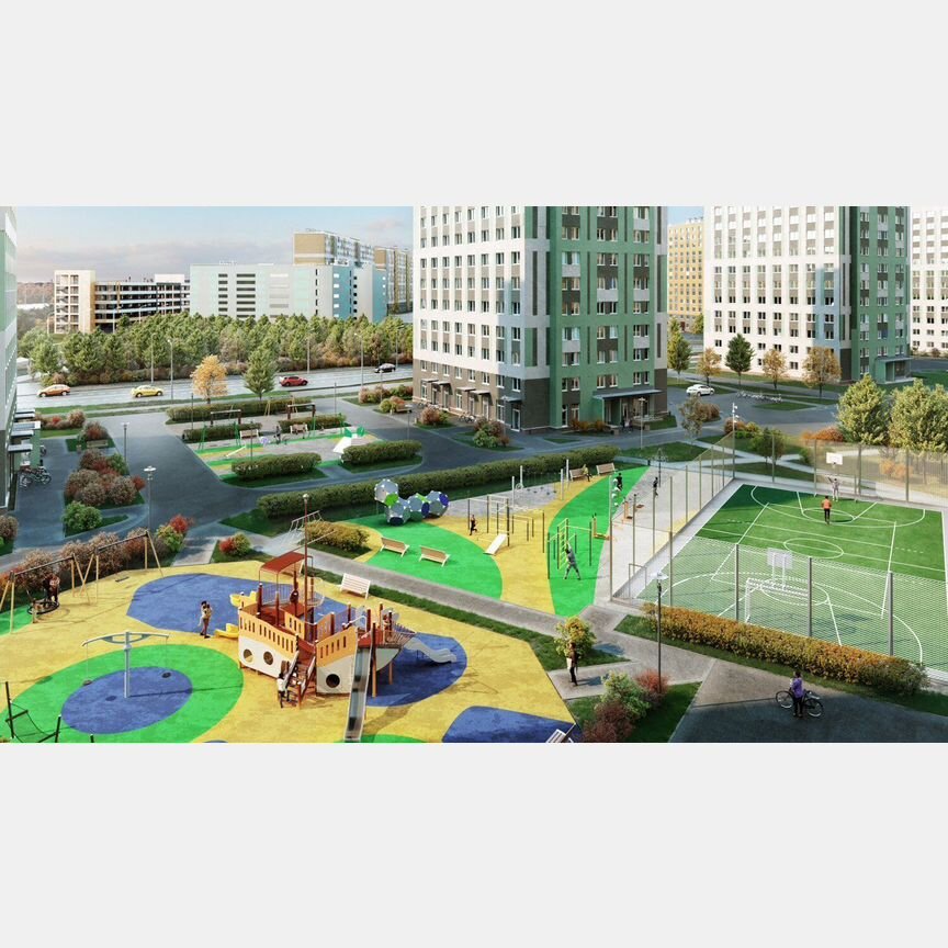 1-к. квартира, 30,5 м², 18/25 эт.