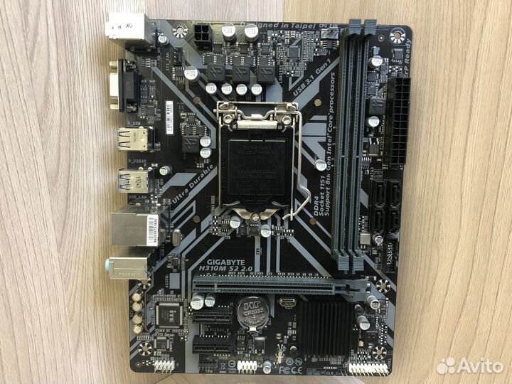 Новая Материнская плата 1151v2 Gigabyte H310M S2