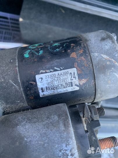 Стартер subaru