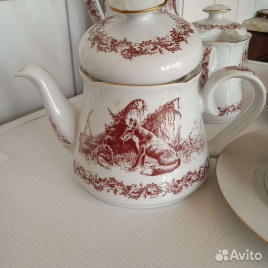 Сервиз кофейный охота