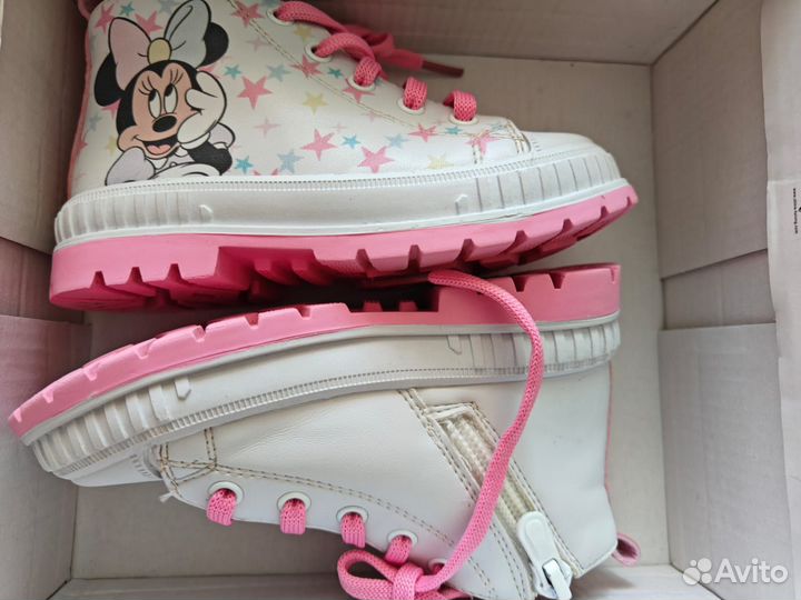 Ботинки демисезонные для девочки Дисней