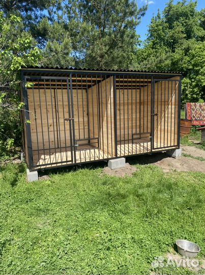 Вольер для собаки уличный - 075
