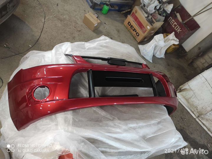 Бампер лада калина 1 спорт кооп разные цвета