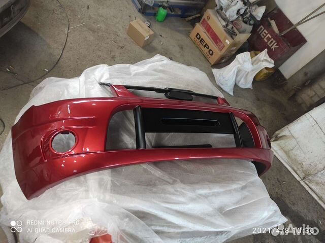 Бампер лада калина 1 спорт кооп разные цвета