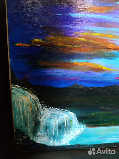 Картина на дереве