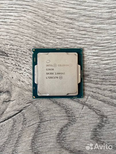 Процессор intel celeron 3930