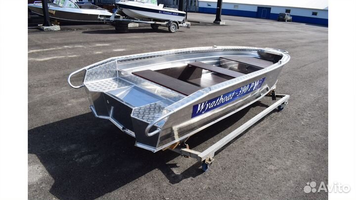 Алюминиевая моторная лодка Wyatboat 390 P