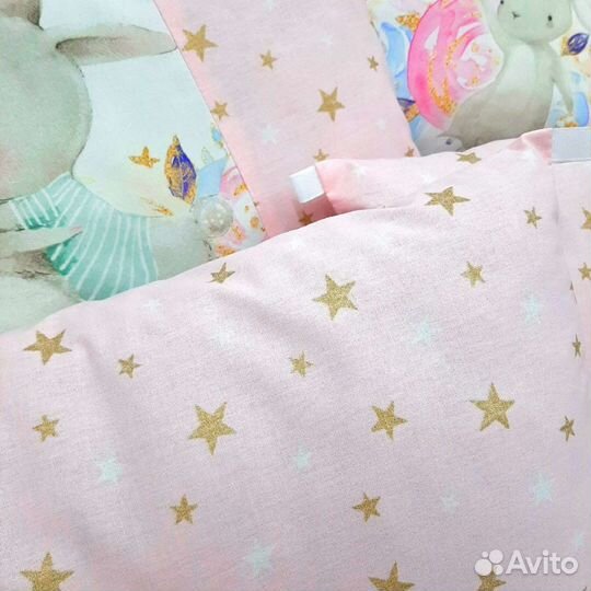 Бортики в детскую кроватку