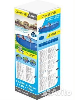 Новый каркасный бассейн 