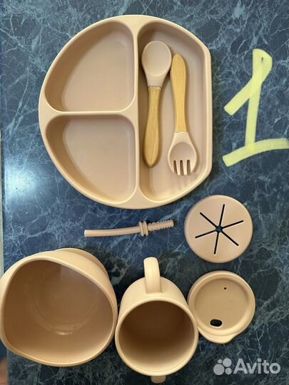 Посуда детская силиконовая